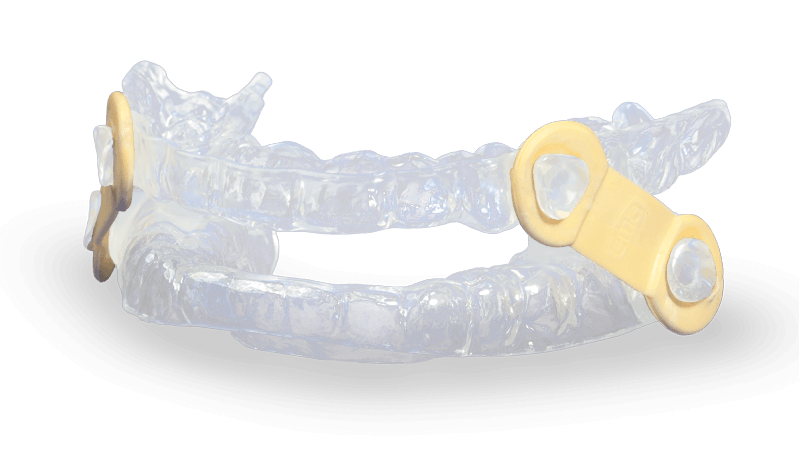 Clear oral appliance device